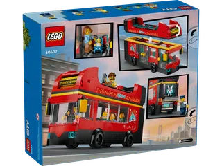 Red Double-Decker Sightseeing Bus von LEGO – Produktfoto 8 von 11
