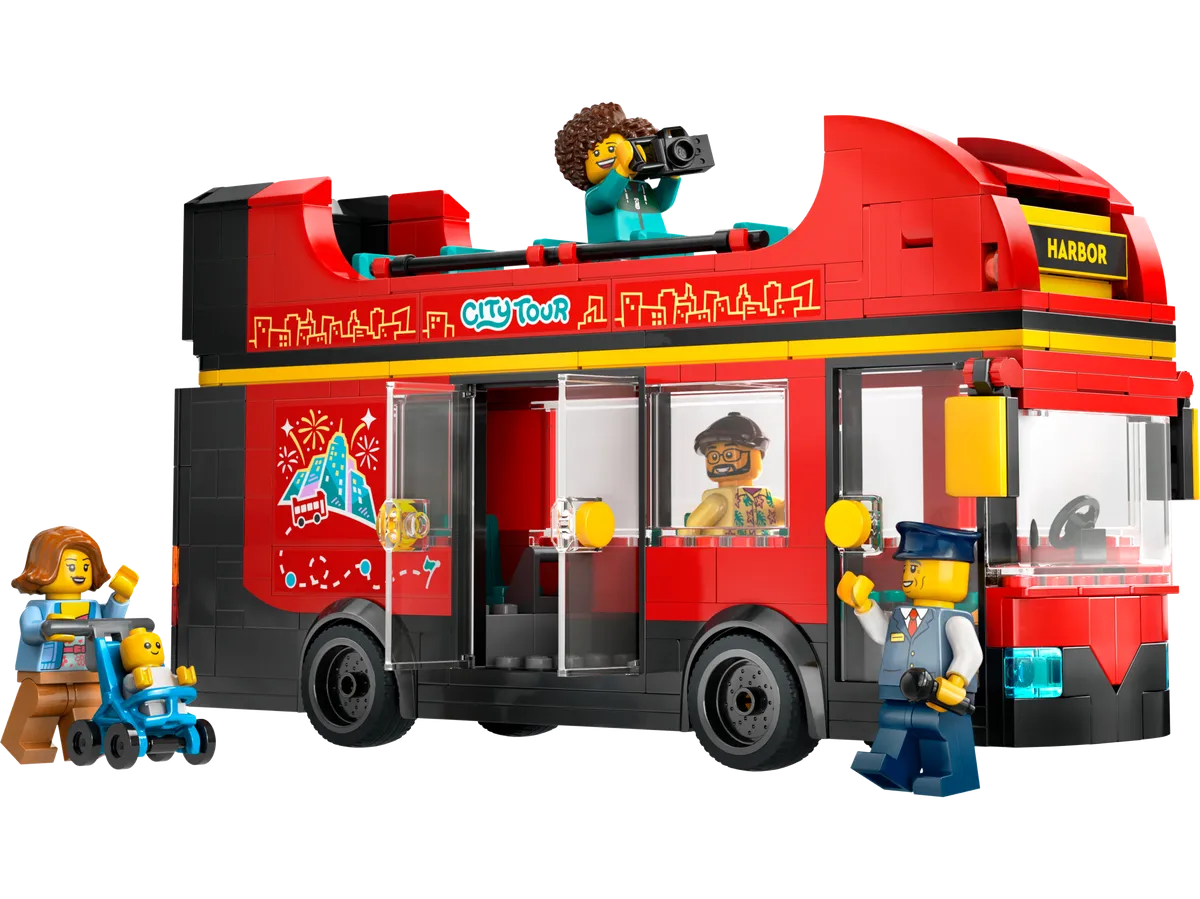 LEGO Red Double-Decker Sightseeing Bus (60407)