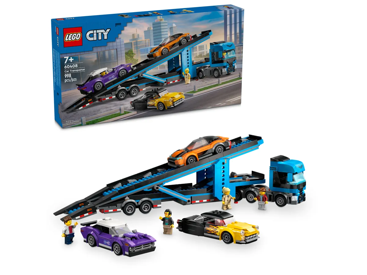 LEGO Car Transporter Truck with Sports Cars (60408) - Bild 8