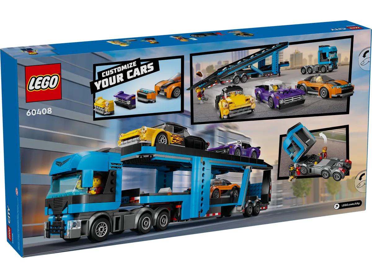 LEGO Car Transporter Truck with Sports Cars (60408) - Bild 9
