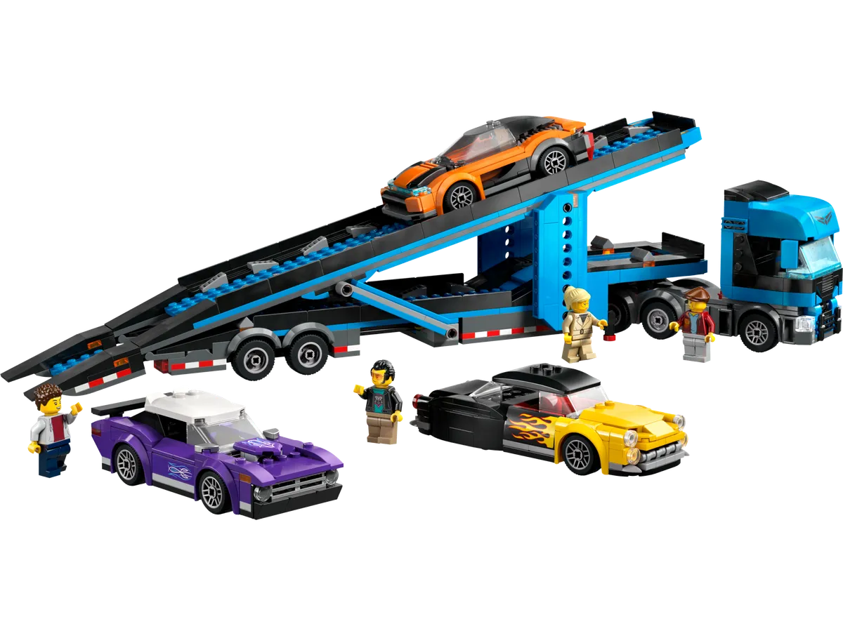 LEGO Car Transporter Truck with Sports Cars (60408)