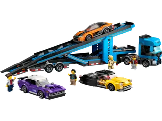 Car Transporter Truck with Sports Cars från LEGO – produktbild 1 av 10