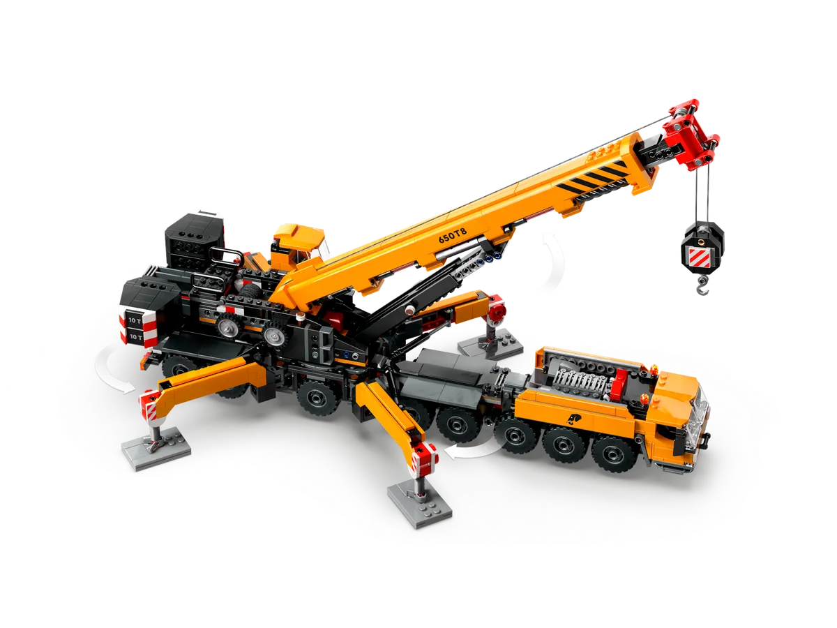 LEGO Yellow Mobile Construction Crane (60409) - afbeelding 4