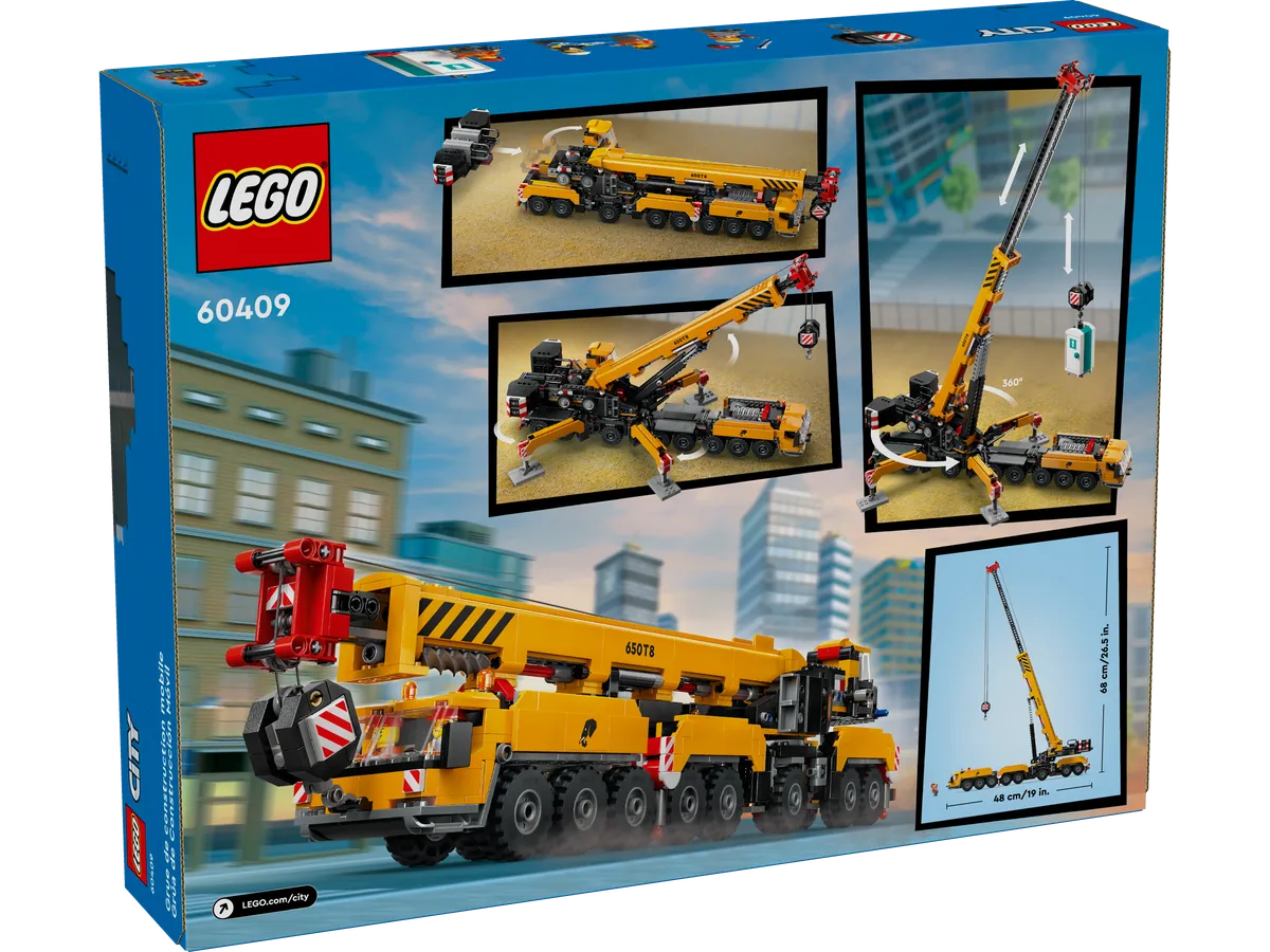 LEGO Yellow Mobile Construction Crane (60409) - afbeelding 6