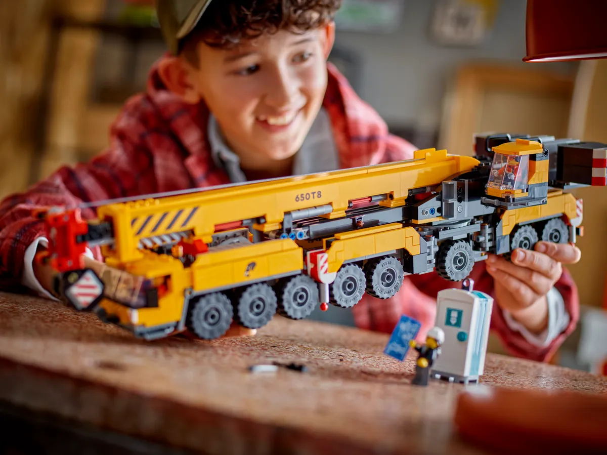 LEGO Yellow Mobile Construction Crane (60409) - afbeelding 8