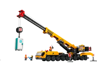 Yellow Mobile Construction Crane de LEGO – photo du produit 1 sur 11