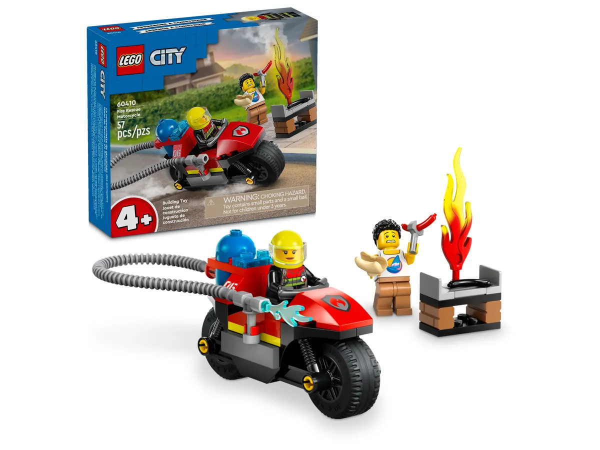 LEGO Fire Rescue Motorcycle (60410) - Bild 4