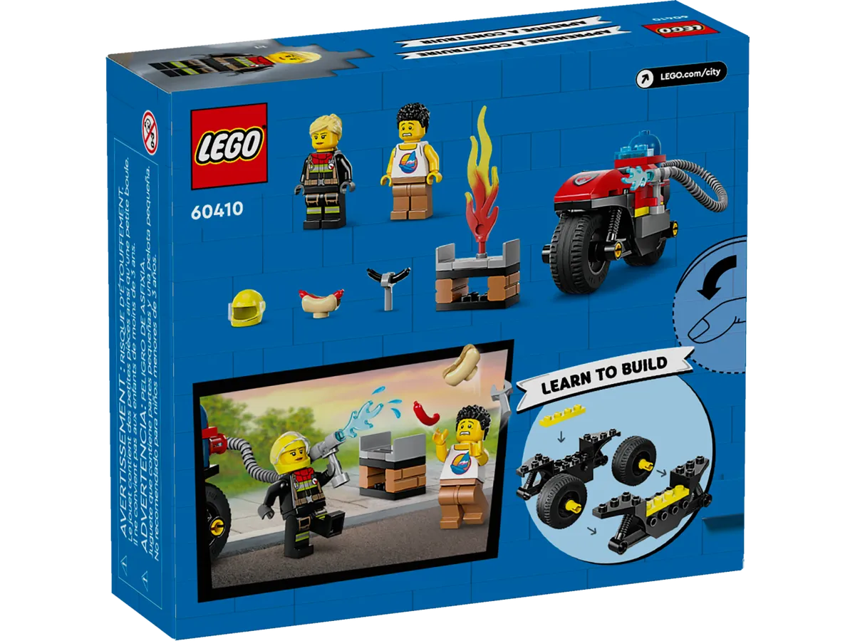 LEGO Fire Rescue Motorcycle (60410) - Bild 3