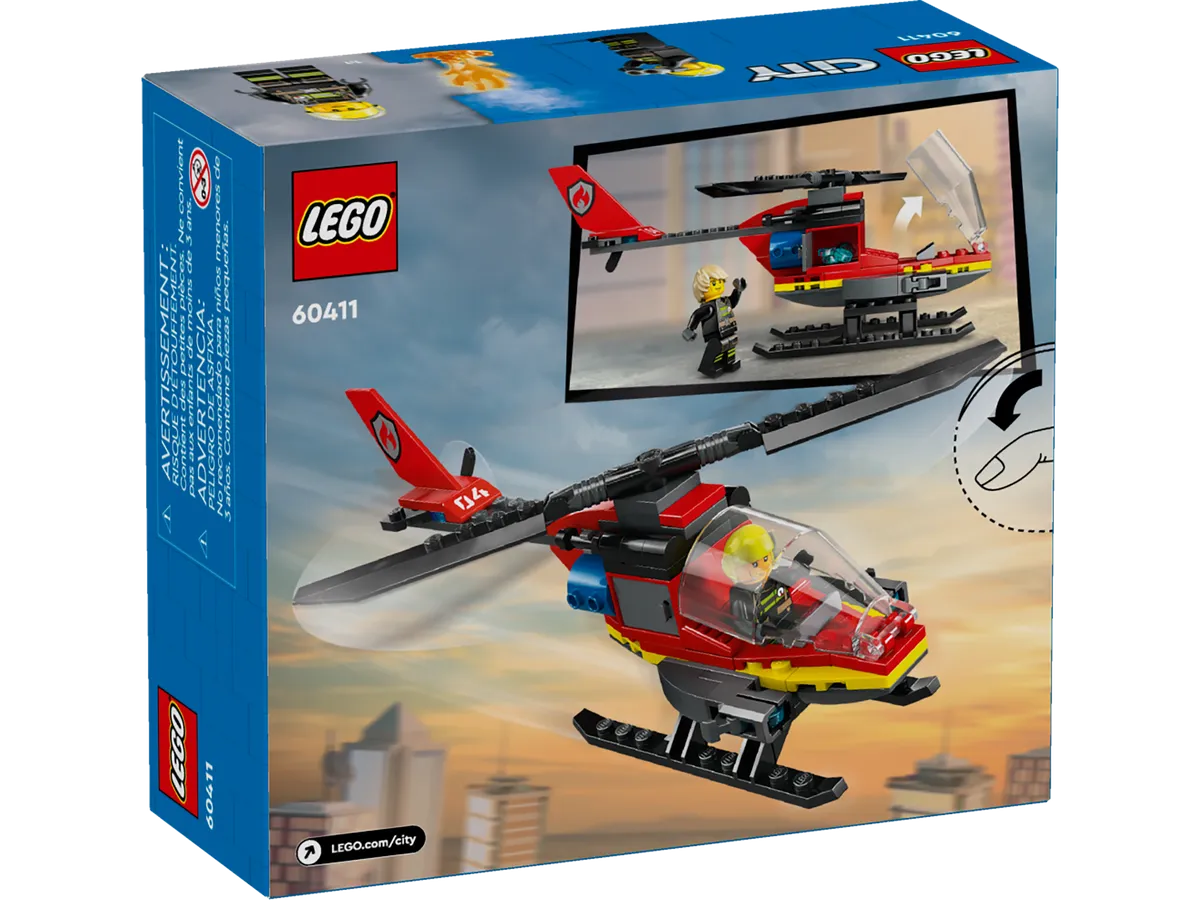 LEGO Fire Rescue Helicopter (60411) - Bild 5