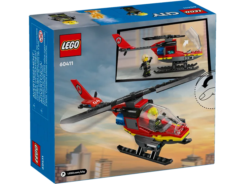 Fire Rescue Helicopter de LEGO – photo du produit 6 sur 8