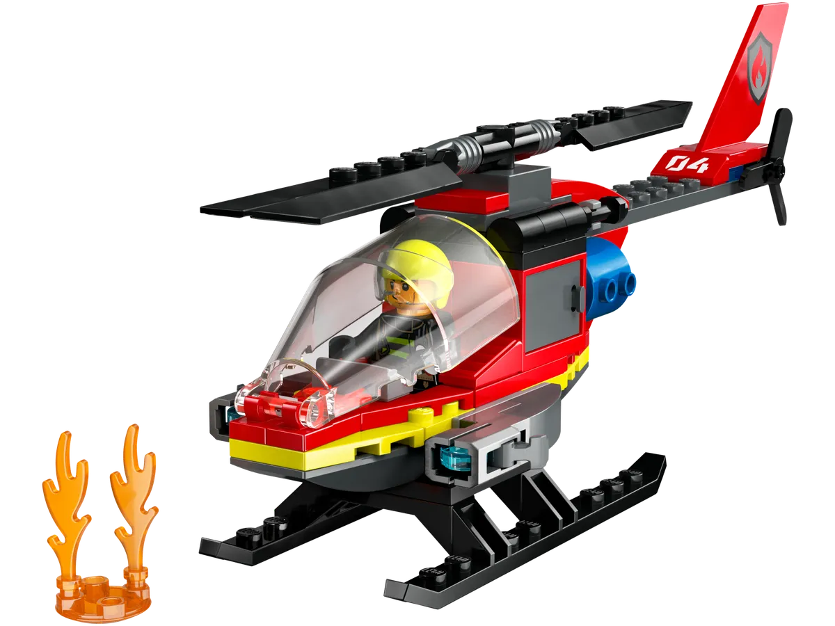 LEGO Fire Rescue Helicopter (60411)