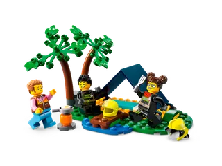4x4 brandweerauto met reddingsboot van LEGO – productfoto 3 van 9