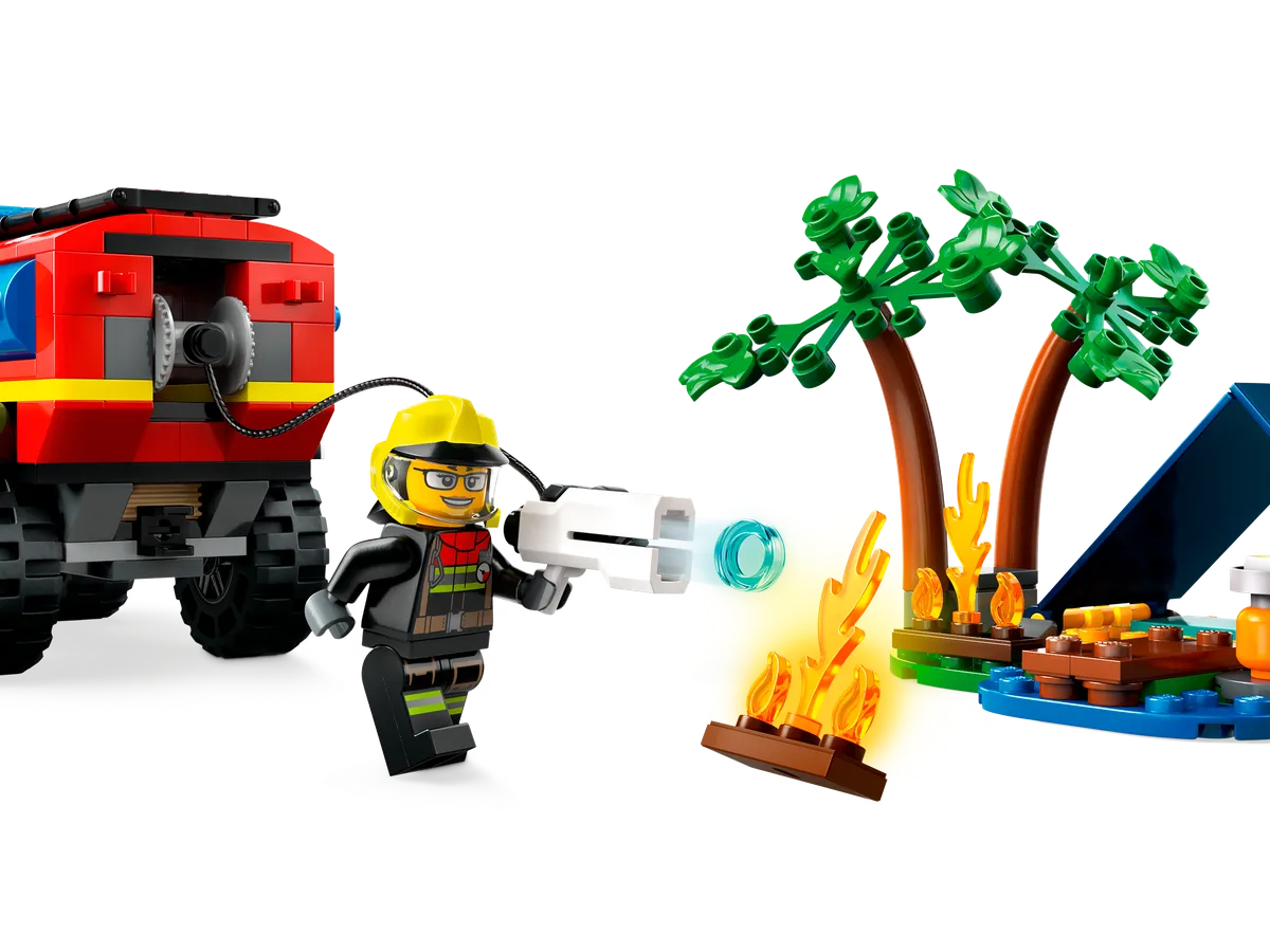 LEGO 4x4 Fire Truck with Rescue Boat (60412) - Bild 3