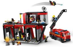LEGO Fire Station with Fire Truck (60414) - afbeelding 2