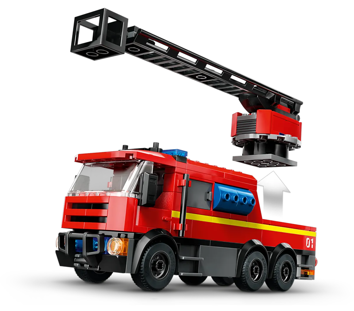 LEGO Fire Station with Fire Truck (60414) - Bild 3