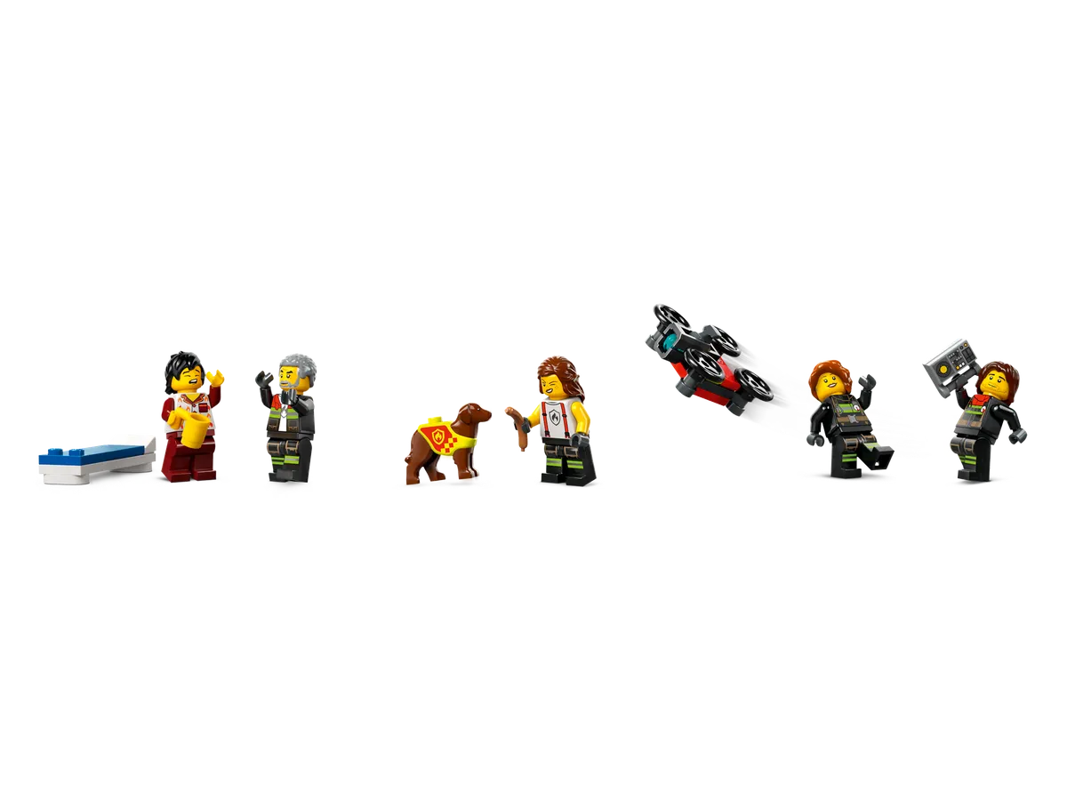 LEGO Fire Station with Fire Truck (60414) - Bild 6