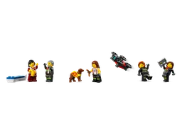LEGO Fire Station with Fire Truck (60414) - afbeelding 6