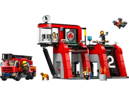 LEGO Fire Station with Fire Truck (60414)