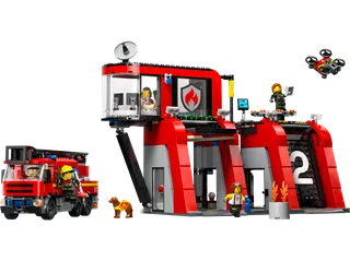 Fire Station with Fire Truck by LEGO – product photo 1 of 10