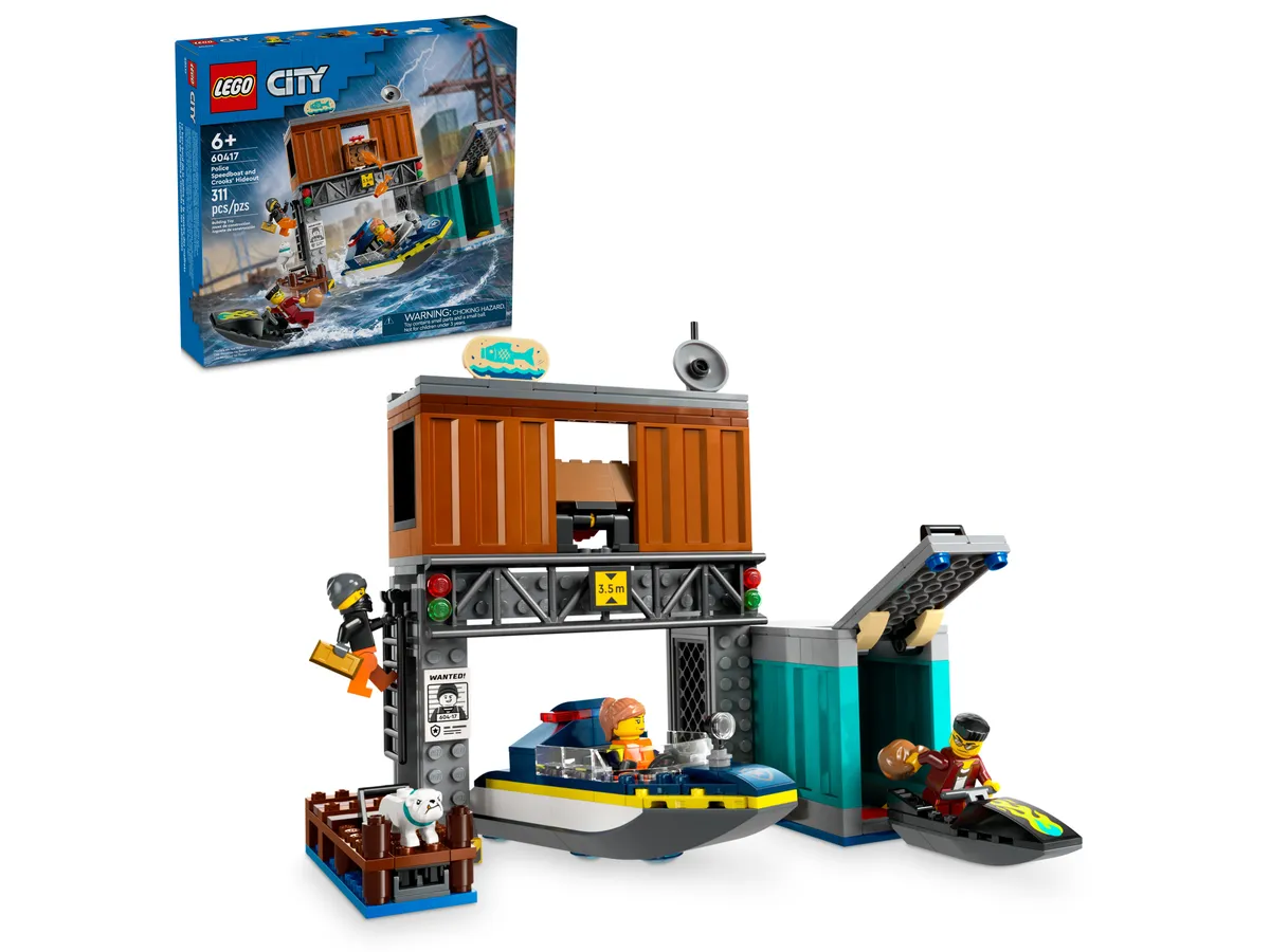 LEGO Police Speedboat and Crooks' Hideout (60417) - Bild 6