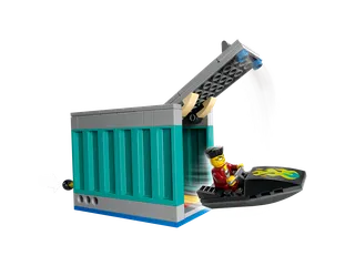Police Speedboat and Crooks' Hideout de LEGO – photo du produit 4 sur 10