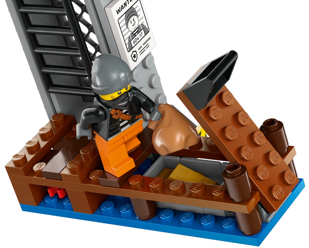 LEGO Police Speedboat and Crooks' Hideout (60417) - Bild 3