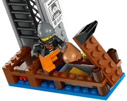 LEGO Police Speedboat and Crooks' Hideout (60417) - afbeelding 4