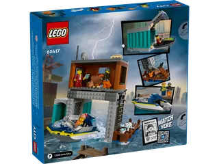 Police Speedboat and Crooks' Hideout de LEGO – photo du produit 7 sur 10