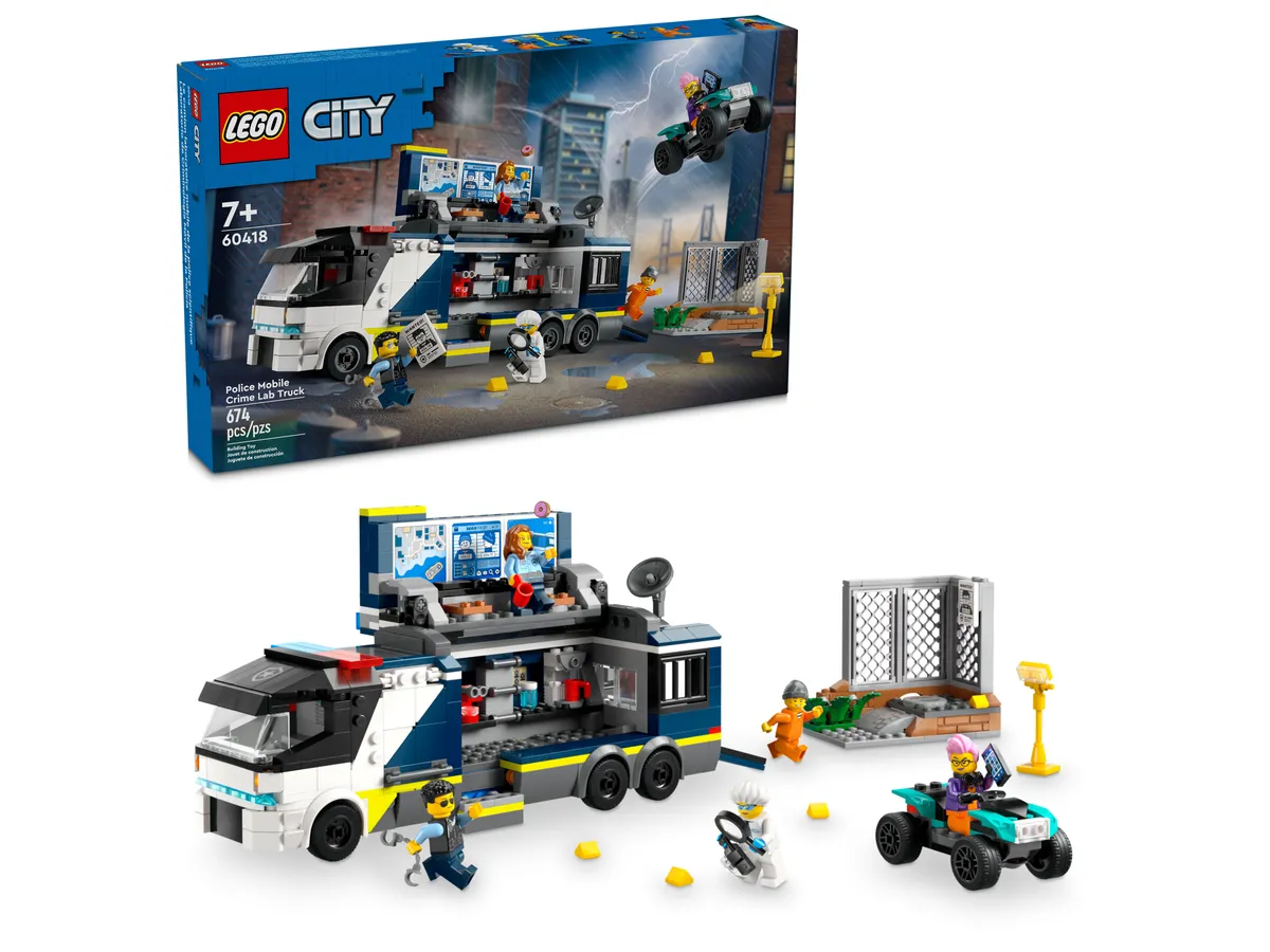 LEGO Police Mobile Crime Lab Truck (60418) - Bild 1