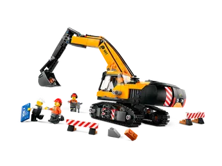 Yellow Construction Excavator de LEGO – photo du produit 2 sur 10