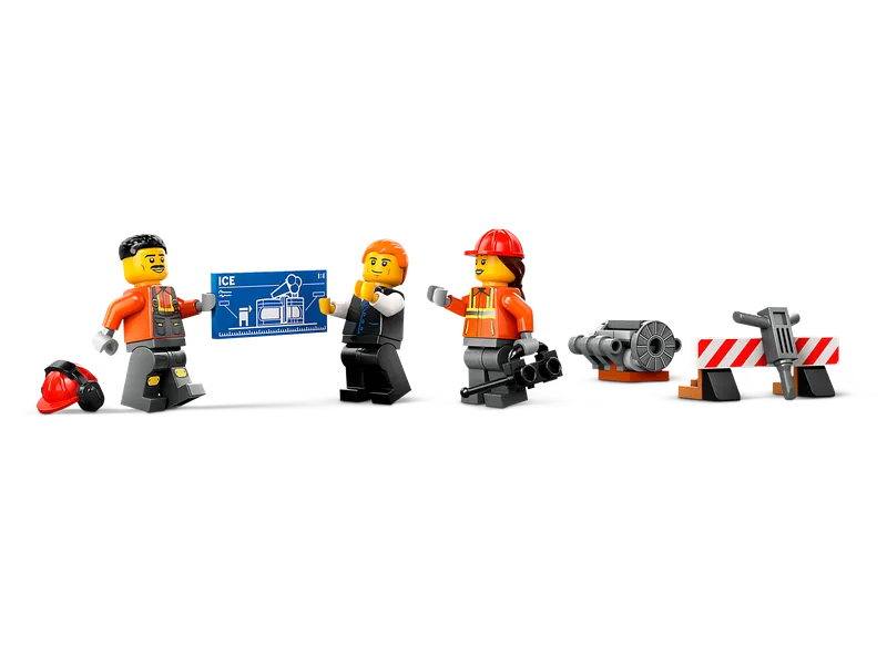 Yellow Construction Excavator de LEGO – photo du produit 5 sur 10