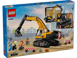 LEGO Yellow Construction Excavator (60420) - afbeelding 9