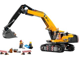 Yellow Construction Excavator de LEGO – photo du produit 1 sur 10