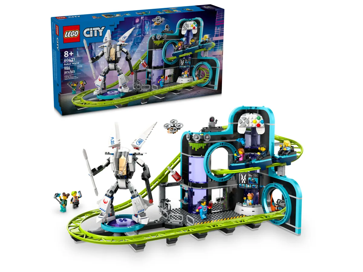 LEGO Robot World Roller-Coaster Park (60421) - image 8