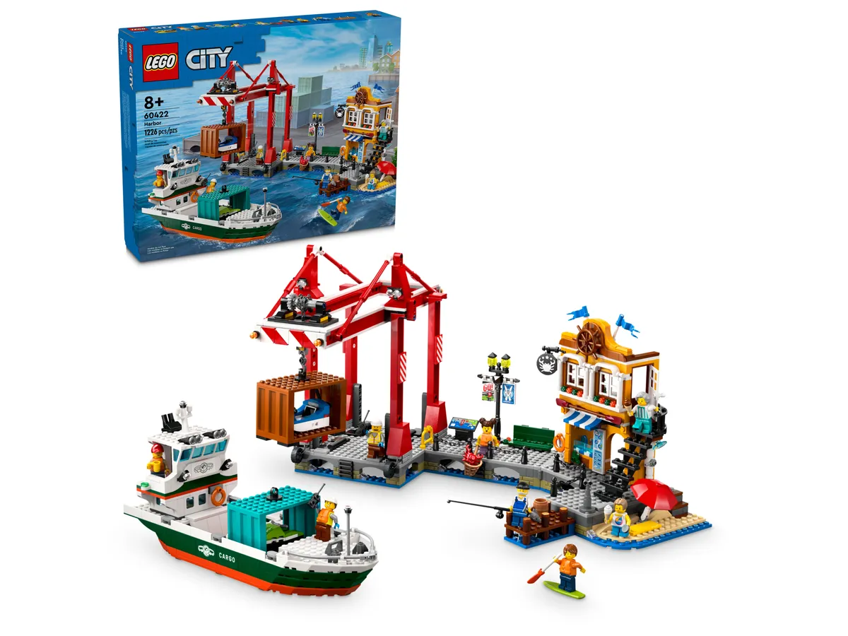 LEGO Seaside Harbor with Cargo Ship (60422) - Bild 1