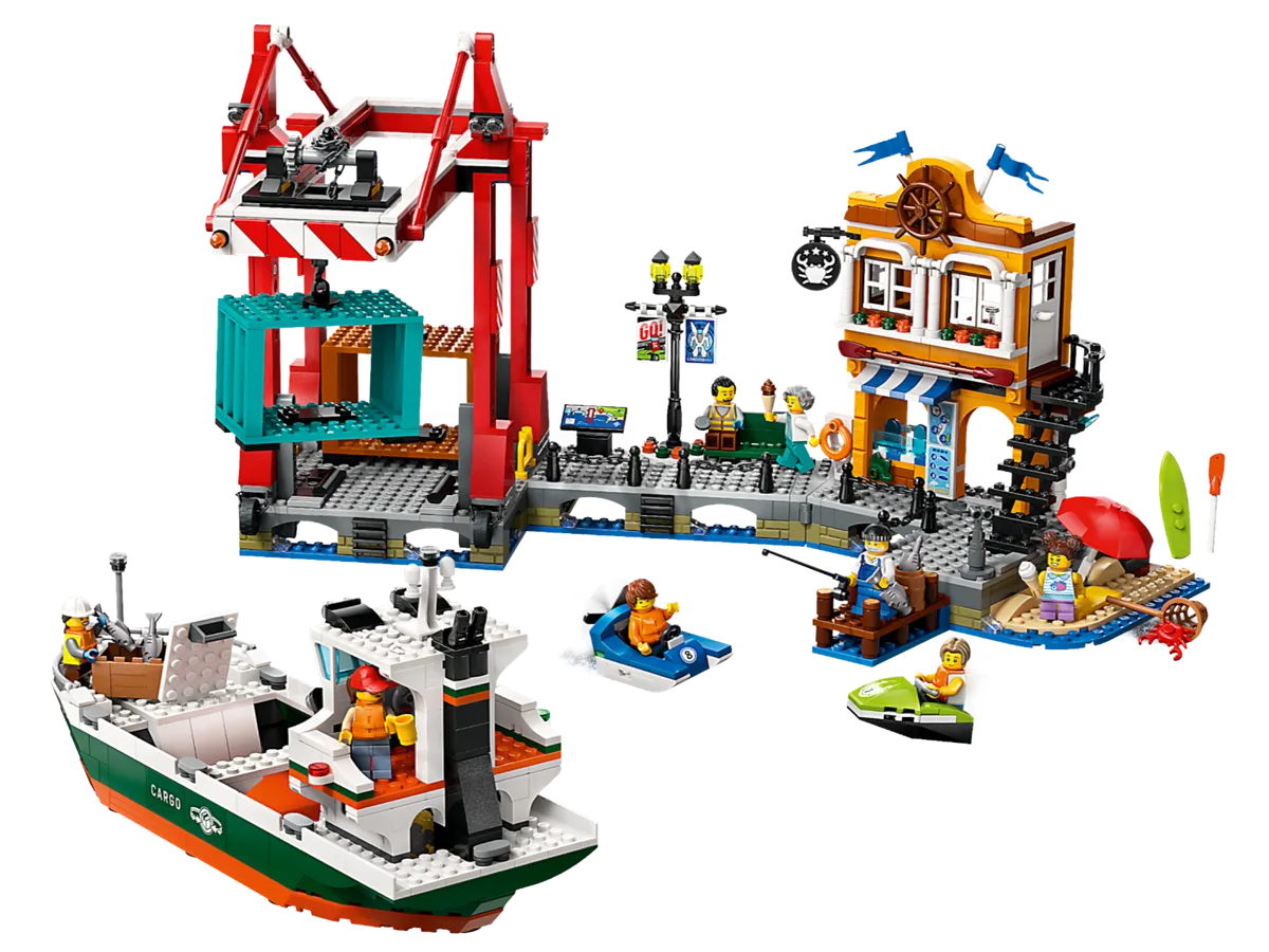 LEGO Seaside Harbor with Cargo Ship (60422) - Bild 2