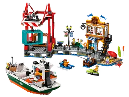 LEGO Seaside Harbor with Cargo Ship (60422) - afbeelding 2