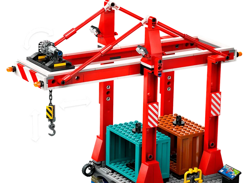 Seaside Harbor with Cargo Ship by LEGO – product photo 6 of 12
