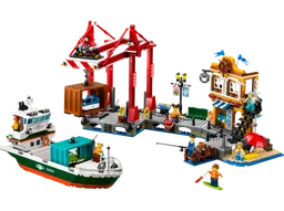 LEGO Seaside Harbor with Cargo Ship (60422)