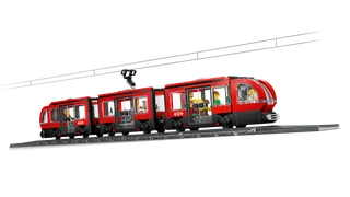 Stadstram en station van LEGO – productfoto 3 van 11