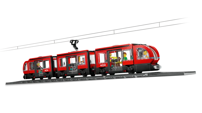 Stadstram en station van LEGO – productfoto 3 van 11
