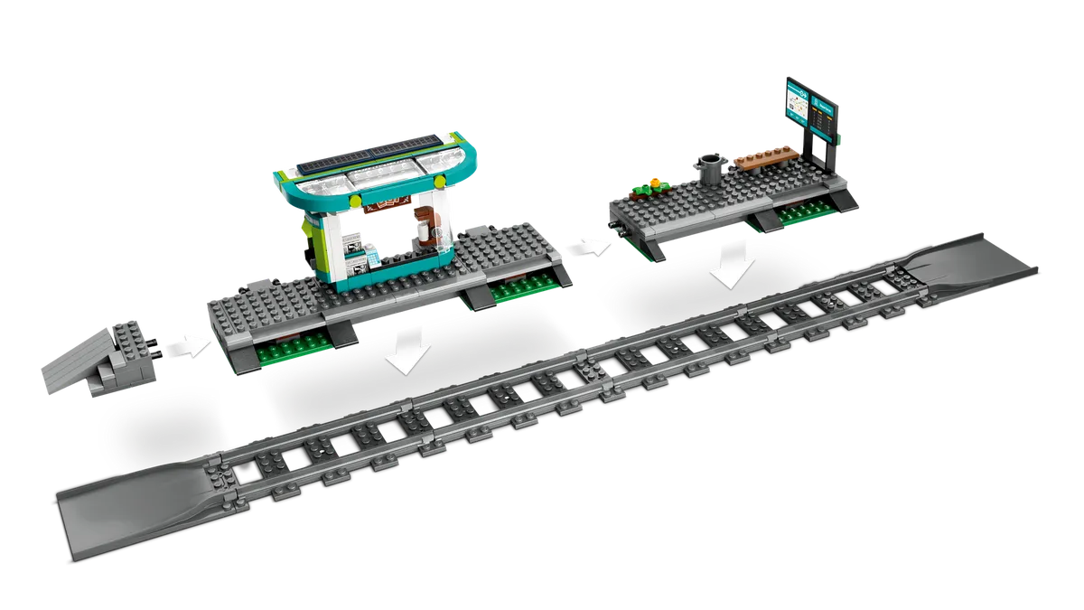 LEGO Downtown Streetcar and Station (60423) - Bild 1