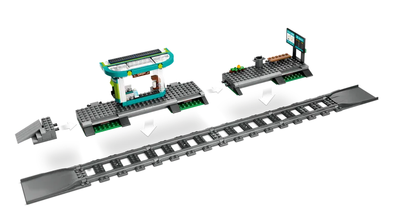 Stadstram en station van LEGO – productfoto 4 van 11