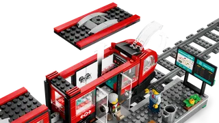 Stadstram en station van LEGO – productfoto 5 van 11