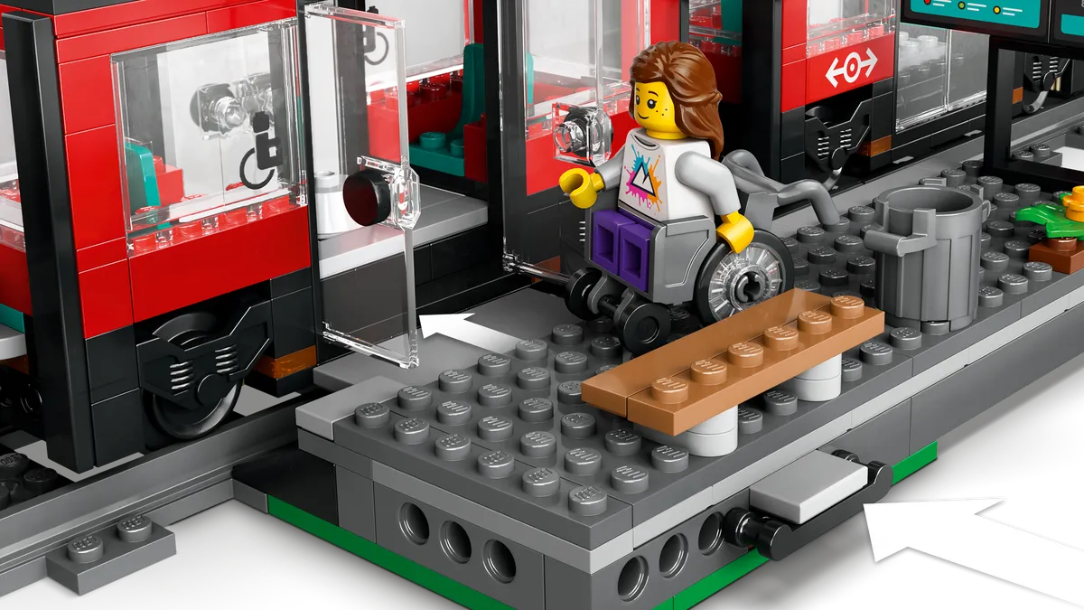 LEGO Downtown Streetcar and Station (60423) - Bild 3