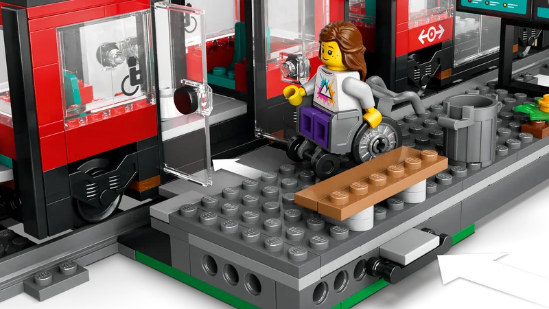 Stadstram en station van LEGO – productfoto 6 van 11