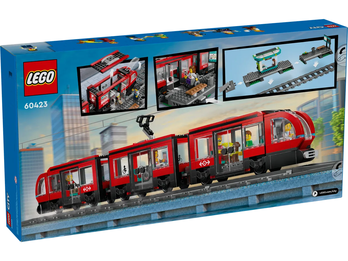 LEGO Downtown Streetcar and Station (60423) - Bild 7