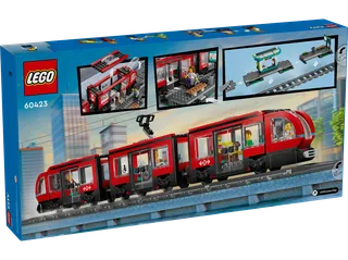 Stadstram en station van LEGO – productfoto 8 van 11