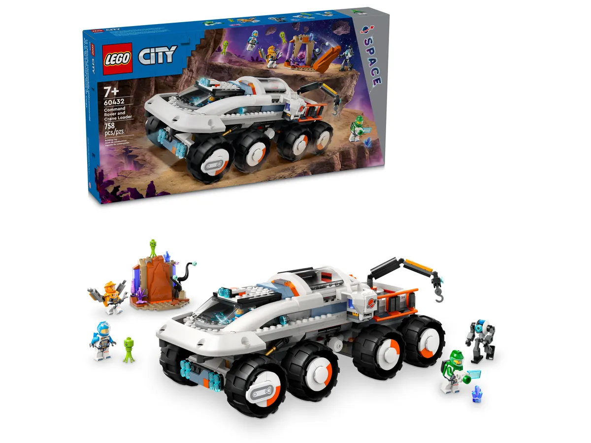 LEGO Command Rover and Crane Loader (60432) - afbeelding 1