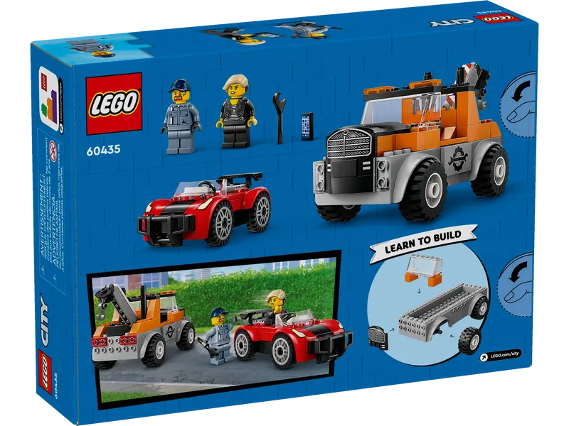 Sleepwagen en sportautoreparatie van LEGO – productfoto 9 van 9